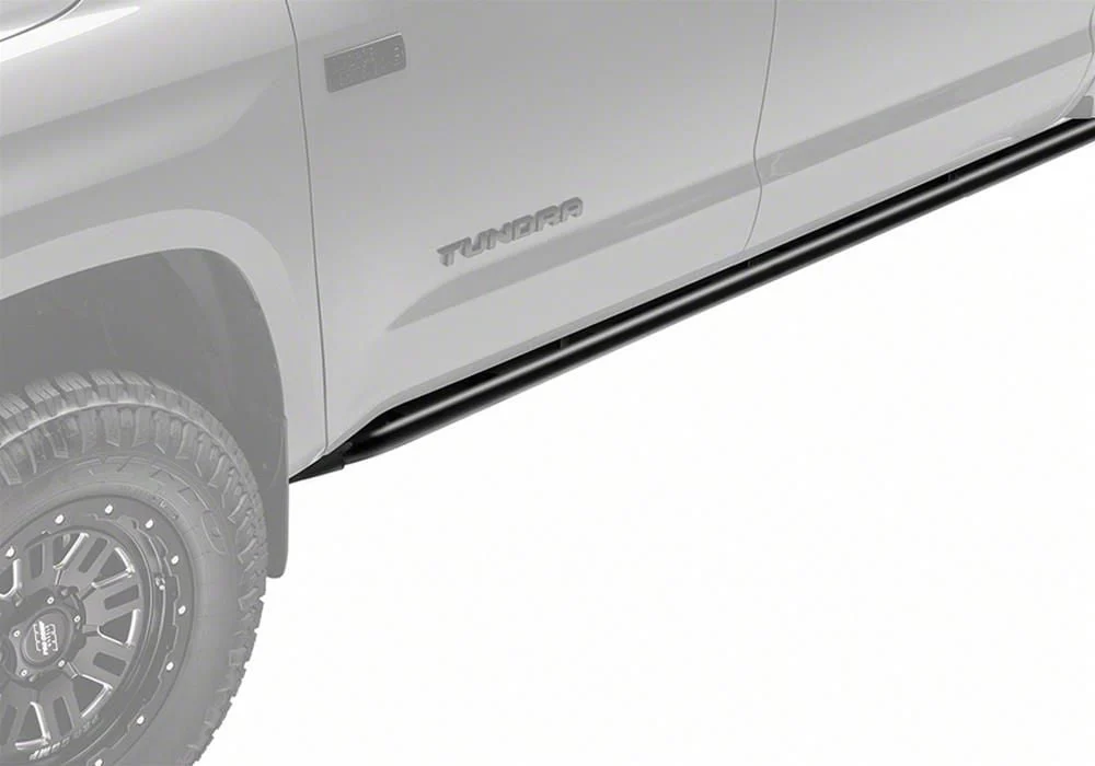 N-Fab Cab Length RKR Side Rails; Textured Black (20-26 Silverado 2500 HD Crew Cab)