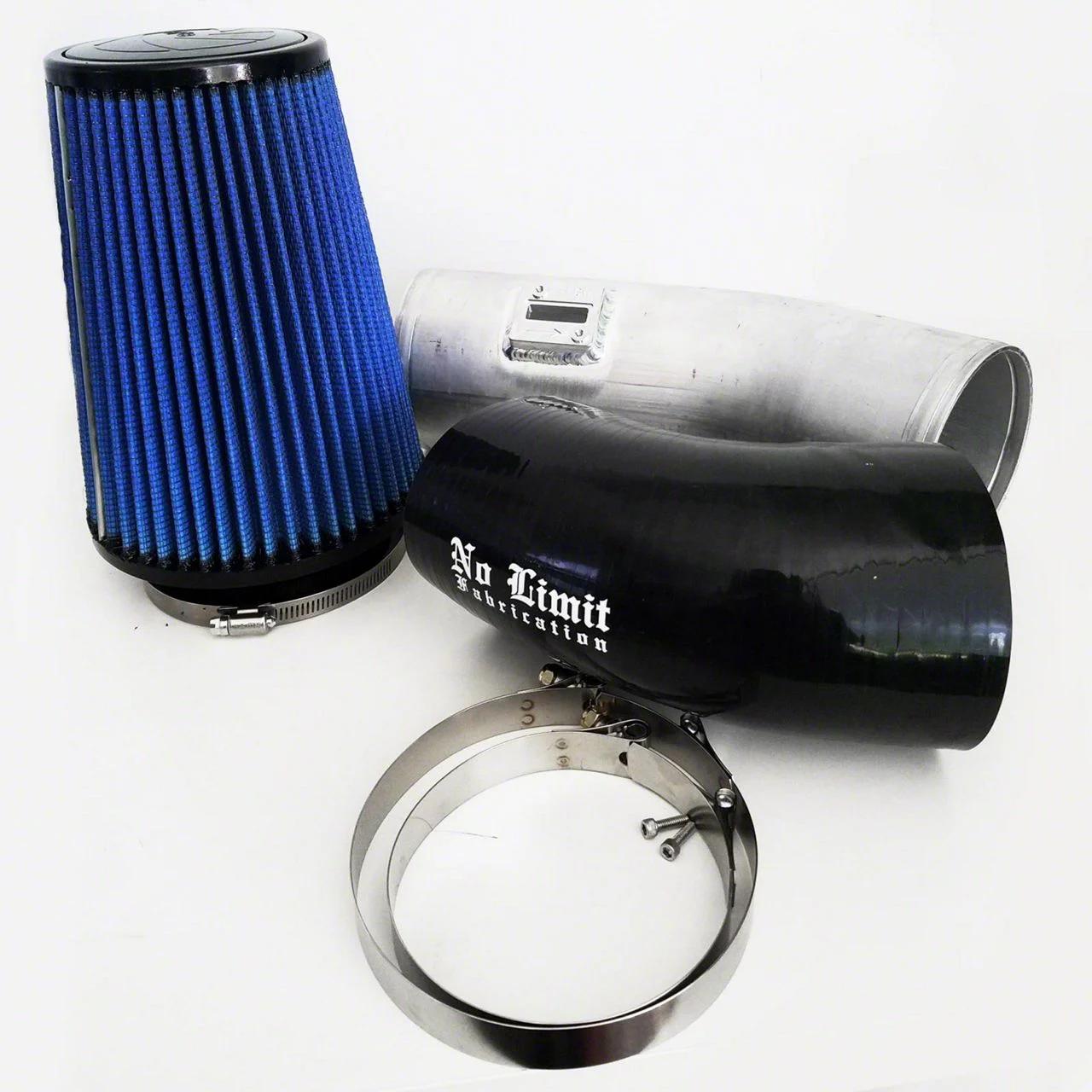 Stage 1 Cold Air Intake with Pro 5R Oiled Filter; Raw (11-16 6.7L Powerstroke F-350 Super Duty)