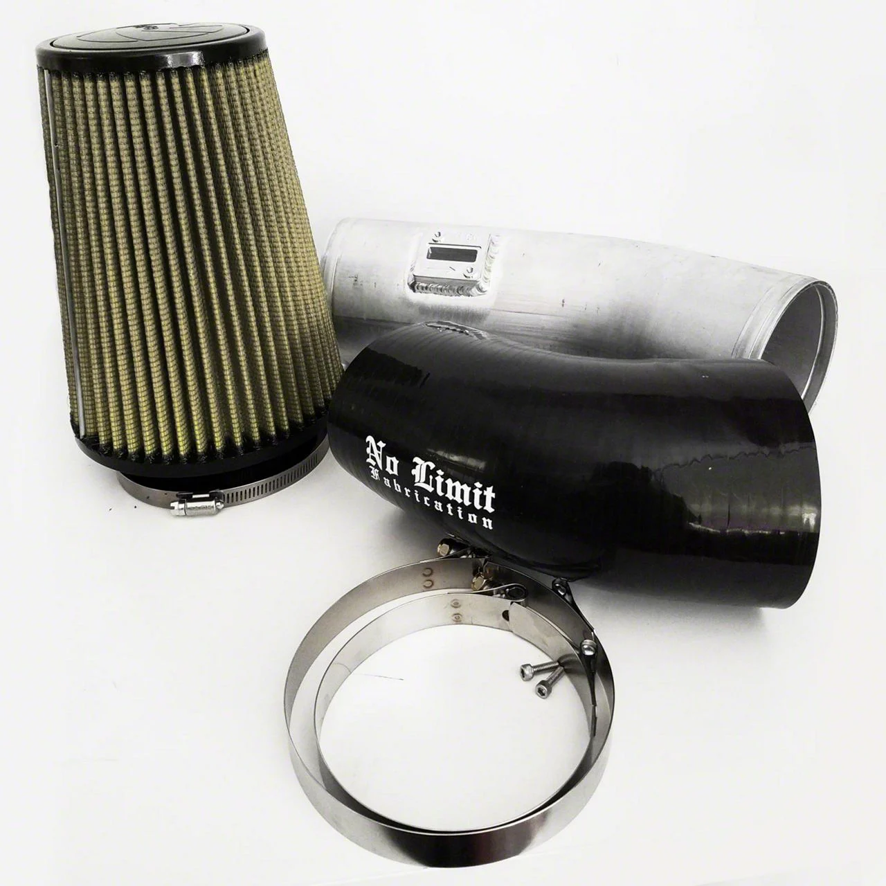 Stage 1 Cold Air Intake with Pro-GUARD 7 Oiled Filter; Raw (11-16 6.7L Powerstroke F-350 Super Duty)
