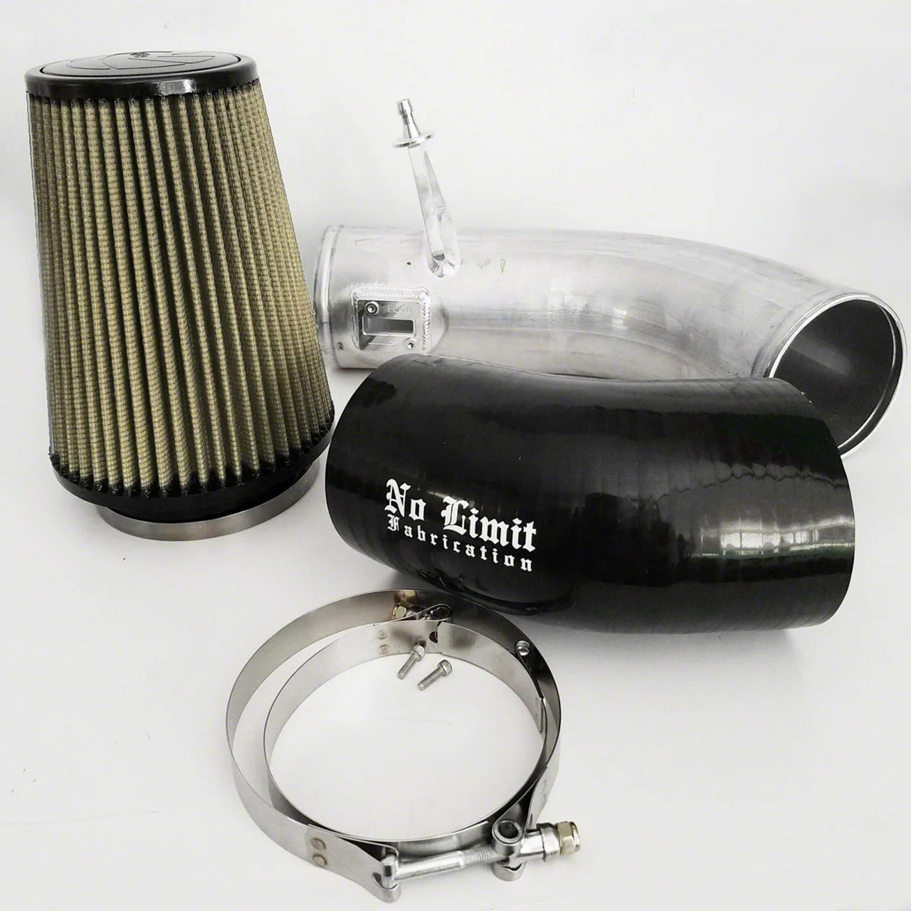 Stage 2 Cold Air Intake with Pro-GUARD 7 Oiled Filter; Raw (11-16 6.7L Powerstroke F-350 Super Duty)
