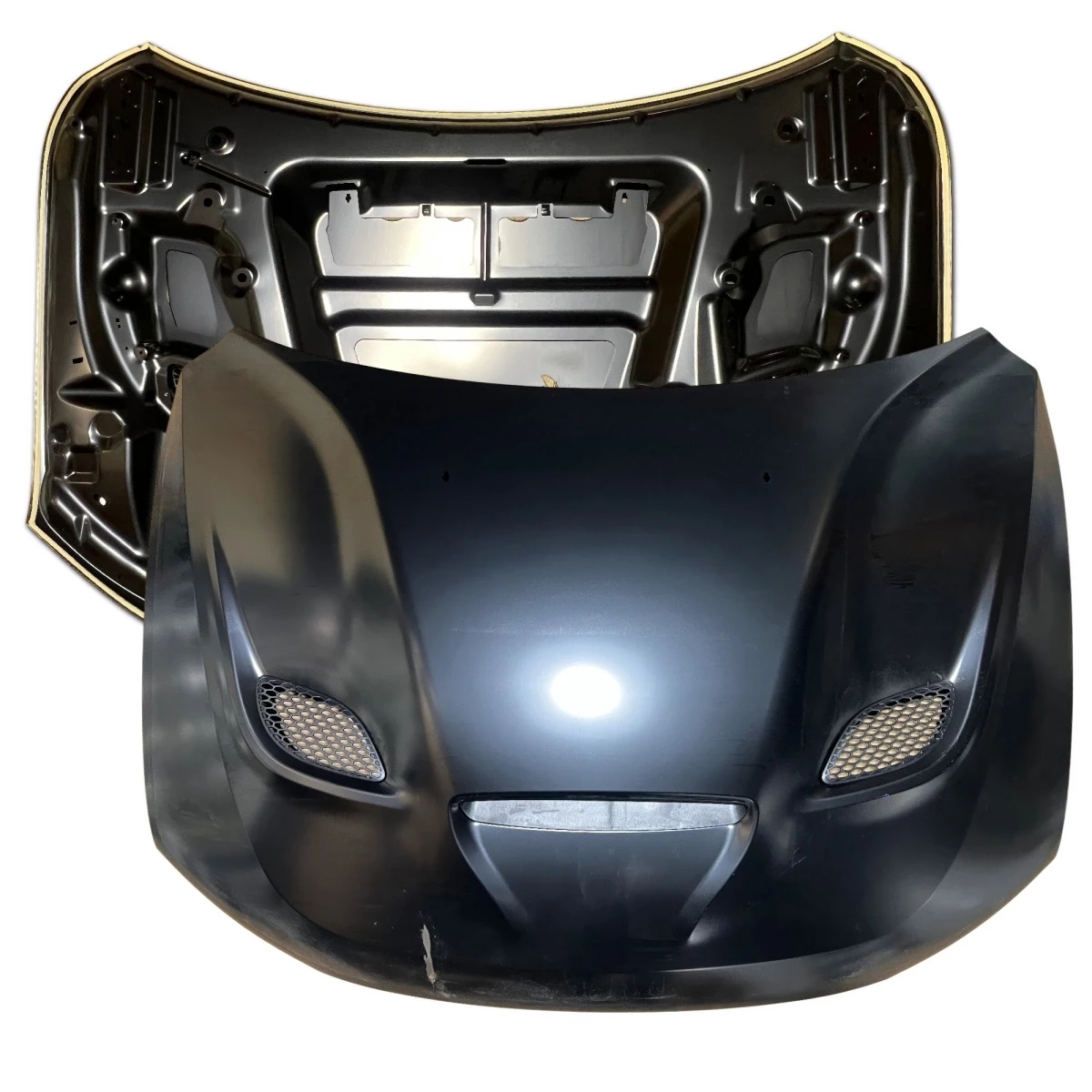 Steel SRT Hellcat 3-Scoop Hood > Dodge Durango 2011-2023 - 300083