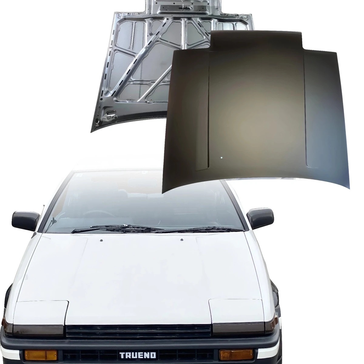 Steel ZL Hood (2-piece) > Chevrolet Camaro 2017-2017 - 300089