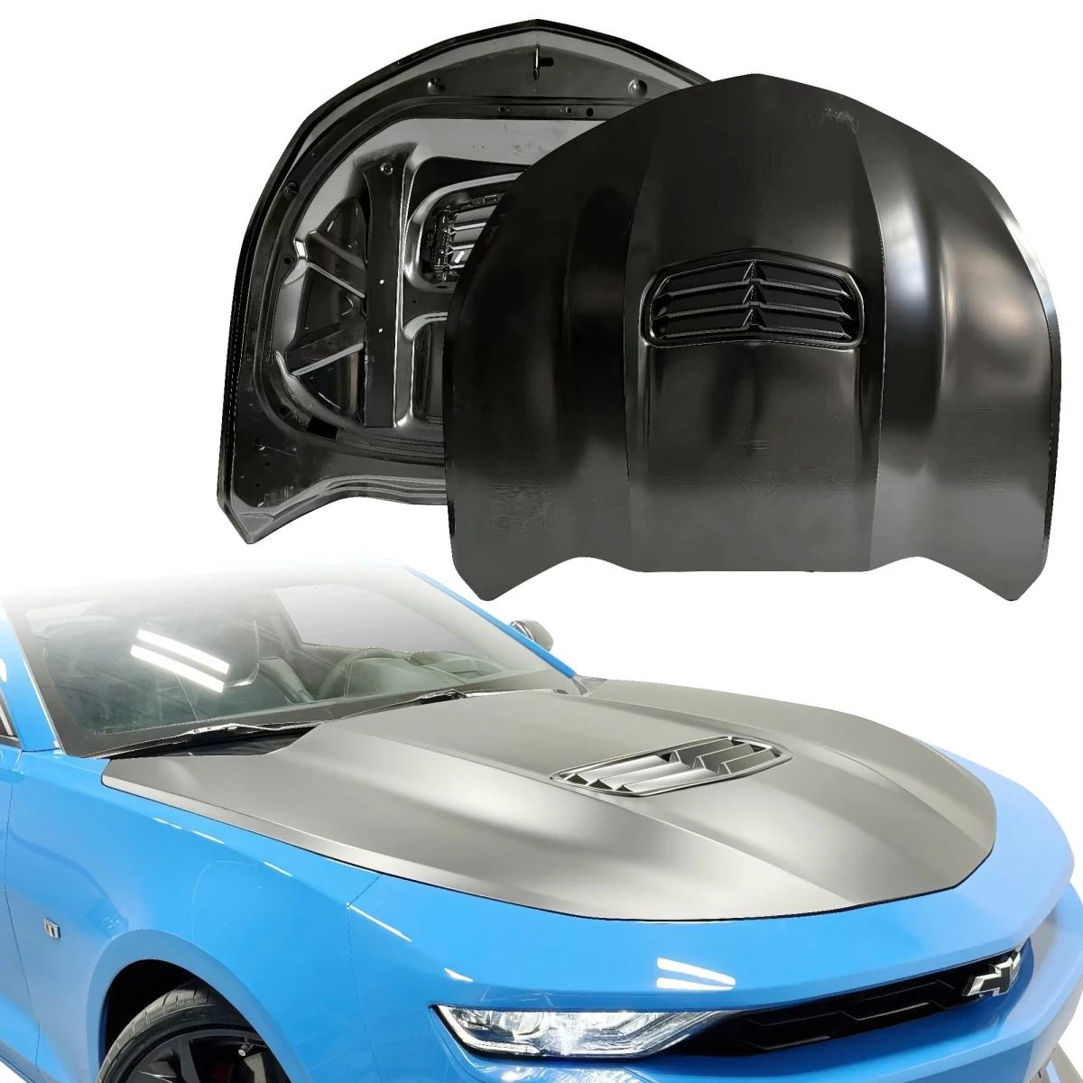 Steel SS Hood > Chevrolet Camaro 2021-2023 - 300090