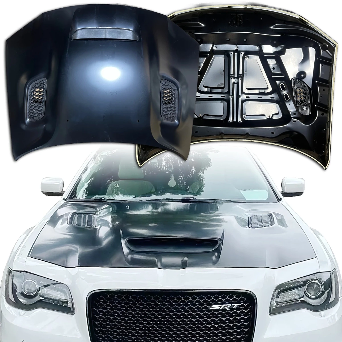 Steel Redeye Hood > Chrysler 300C 2011-2023 - 300092