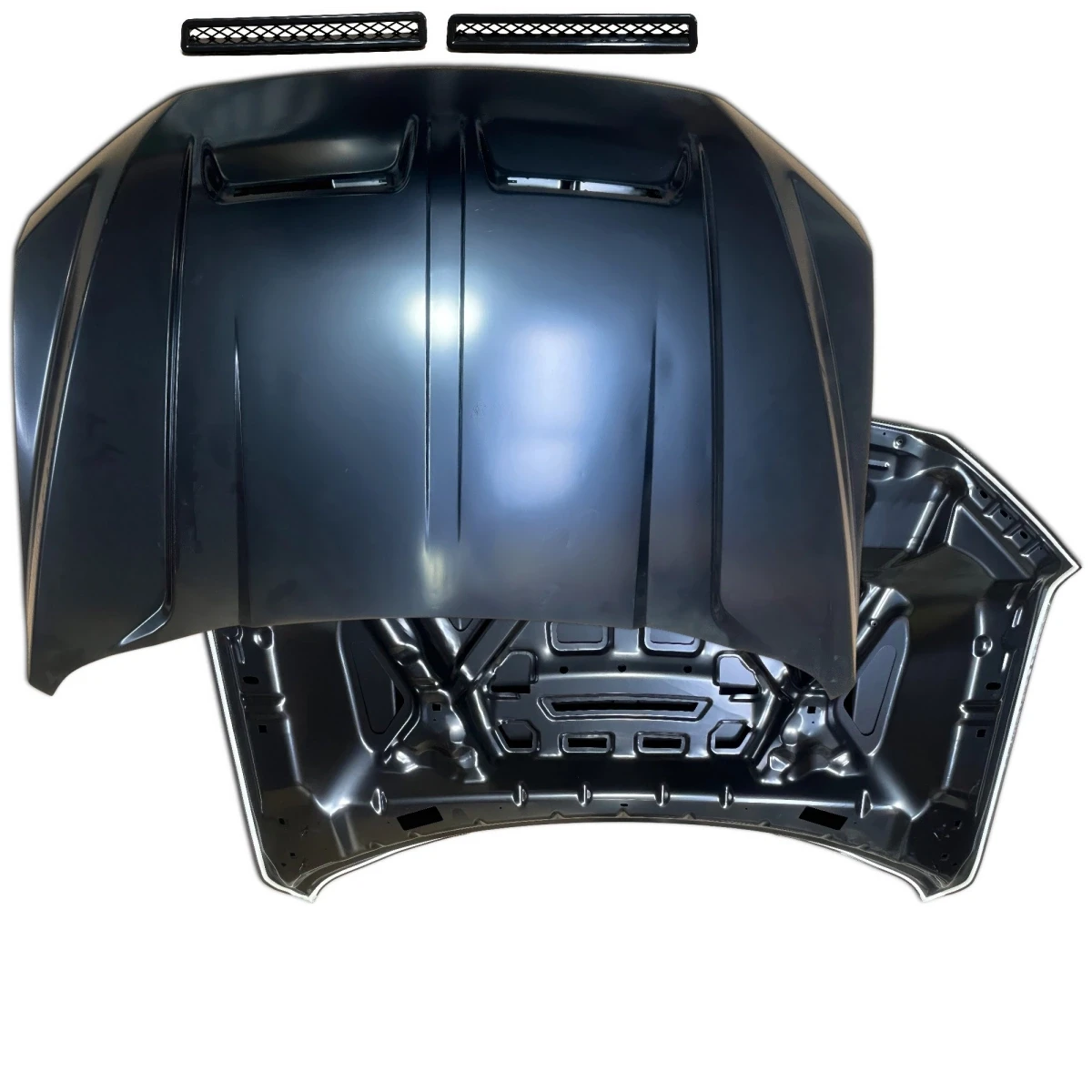Steel Dual Vent Hood > Ford F150 2015-2020 - 300095
