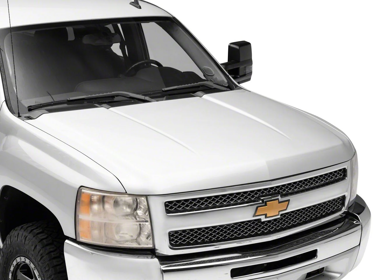 OPR Hood; Unpainted (07-13 Silverado 1500)