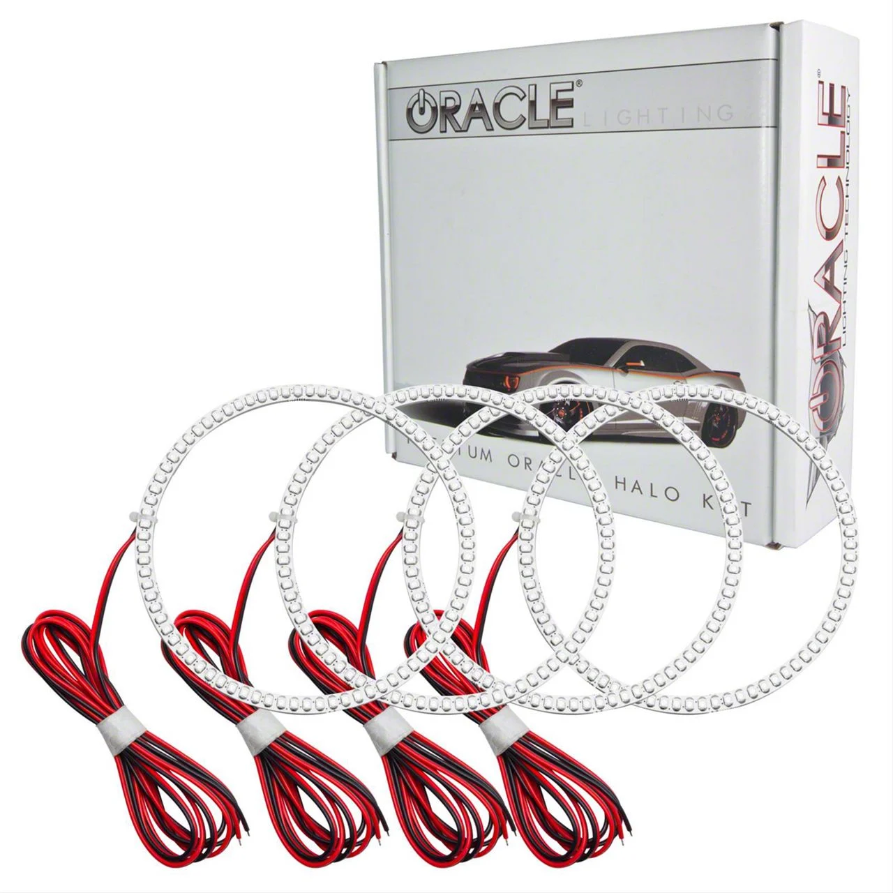 Oracle LED Tail Light Halo Kit; Red (06-08 RAM 1500)