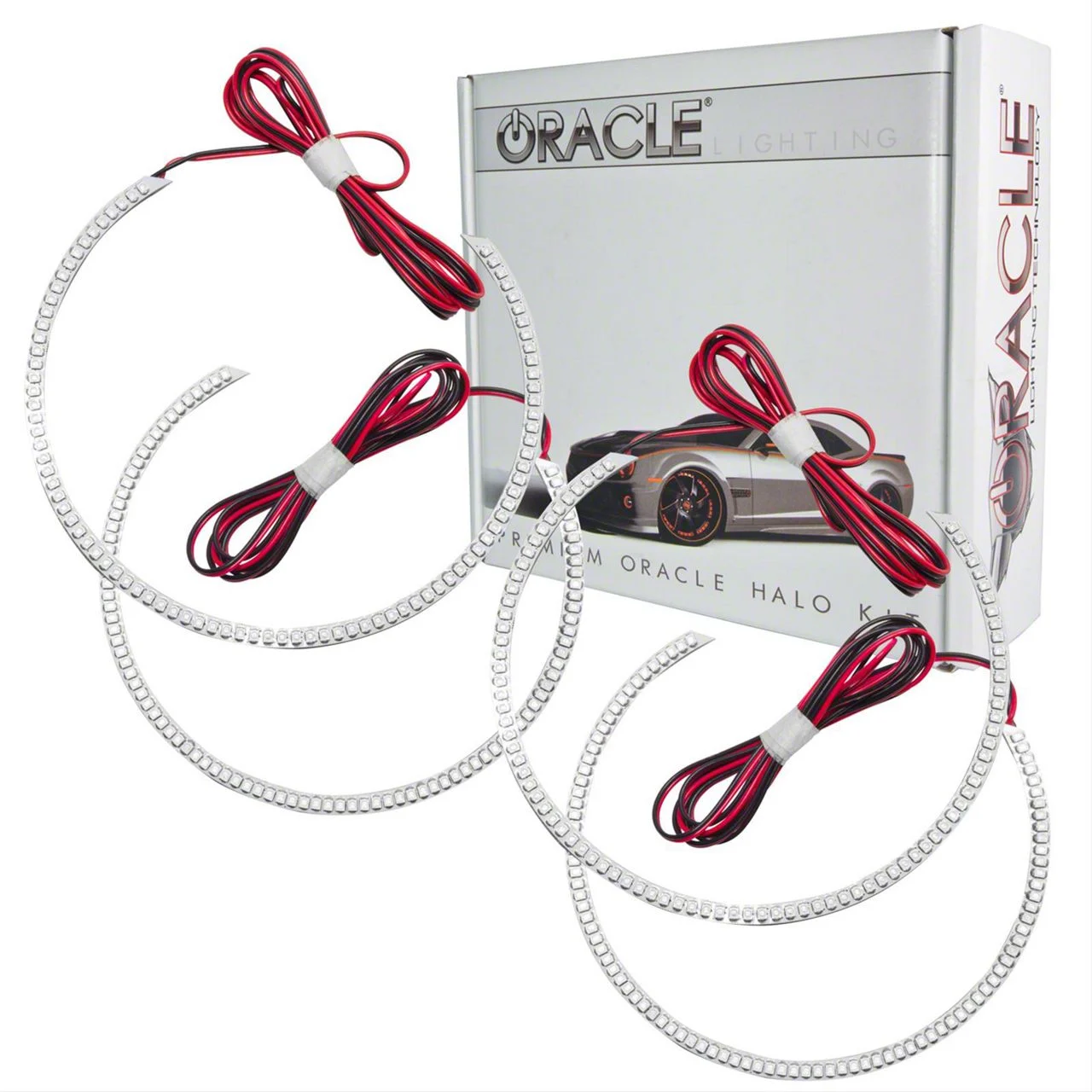 Oracle Round Ring Headlight LED Halo Kit (11-16 F-250 Super Duty)