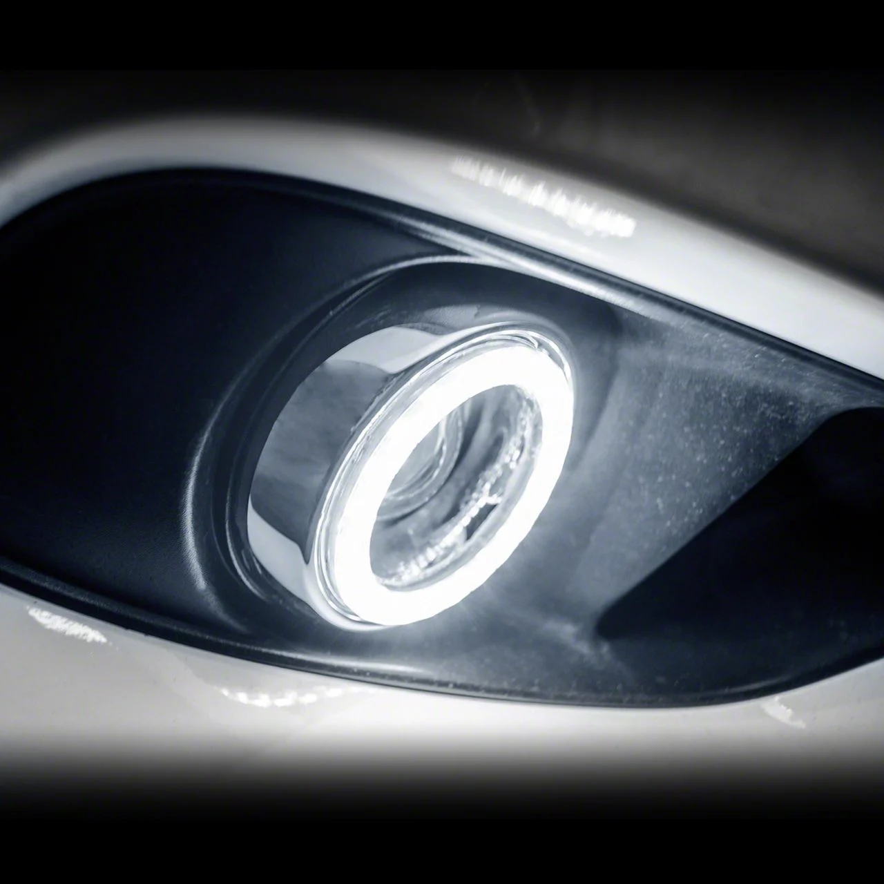 Oracle Waterproof Surface Mount LED Halo Fog Light Kit; White (07-14 Yukon)