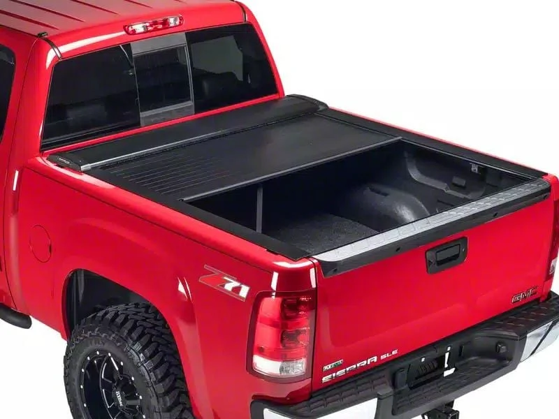 Pace Edwards SwitchBlade Metal Retractable Bed Cover; Gloss Black (10-26 RAM 3500 w/o RAM Box)