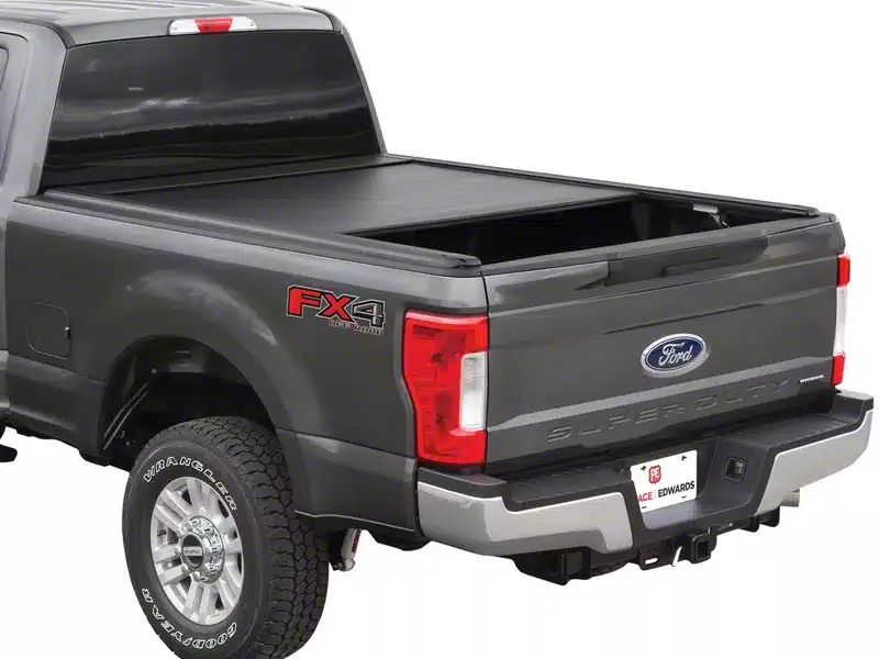 Pace Edwards UltraGroove Metal Retractable Bed Cover; Matte Black (03-09 RAM 3500)