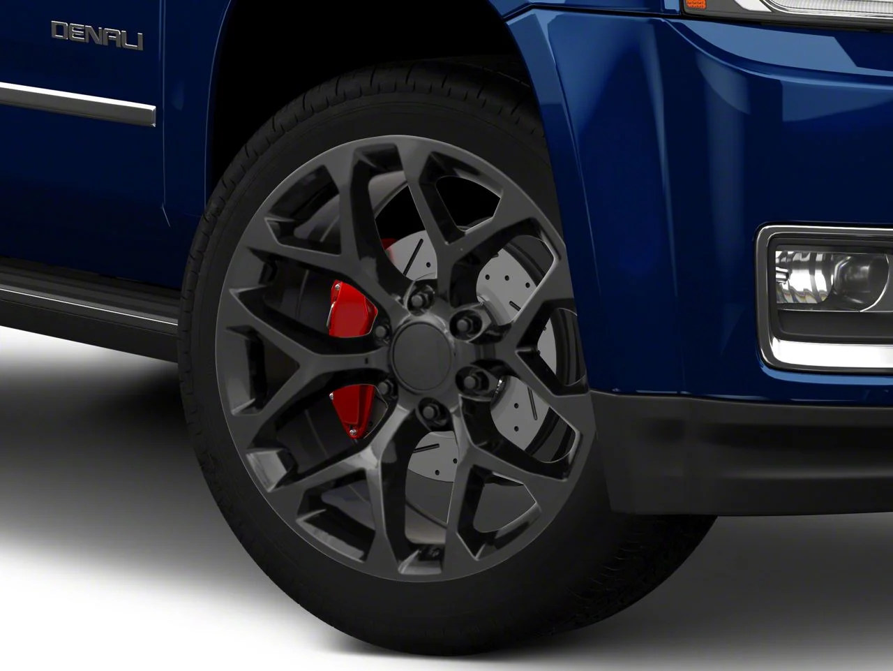PR176 Gloss Black 6-Lug Wheel; 22x9; 24mm Offset (15-20 Yukon)