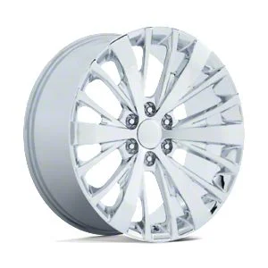 PR201 Chrome 6-Lug Wheel; 22x9; 28mm Offset (15-20 Yukon)