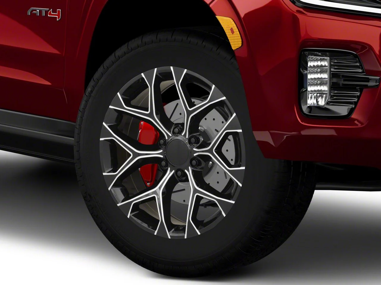 PR176 Gloss Black Milled 6-Lug Wheel; 20x9; 24mm Offset (21-26 Yukon)