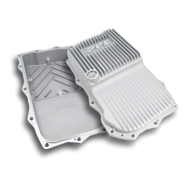 PPE Heavy-Duty Cast Aluminum 8HP70/8HP75 Transmission Pan; Raw (13-24 3.0L EcoDiesel, 5.7L RAM 1500)