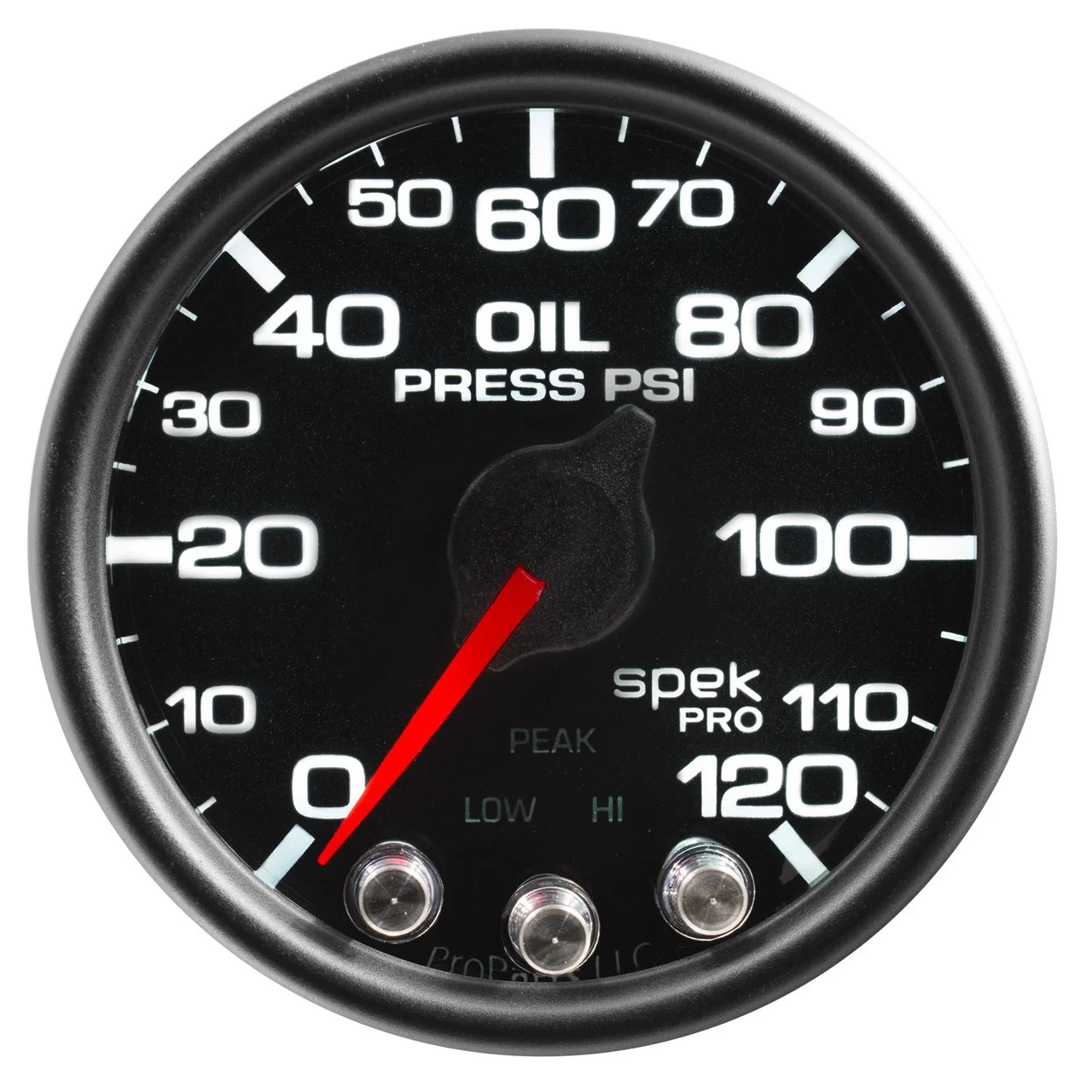 AutoMeter Spek-Pro Black - Oil Pressure 52mm