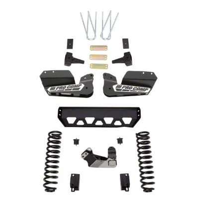 Pro Comp Suspension 4-Inch Stage I Suspension Lift Kit with Pro Runner Shocks (17-22 4WD 6.7L Powerstroke F-350 Super Duty)