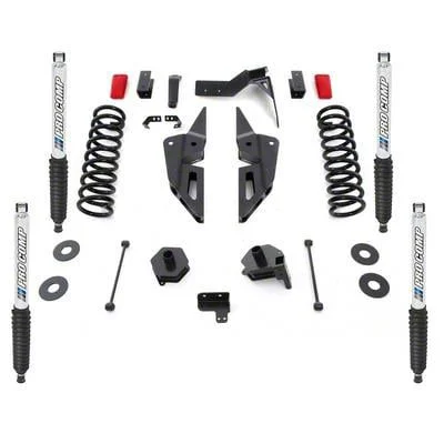 Pro Comp Suspension 4-Inch Stage II Suspension Lift Kit with Monotube Shocks (14-18 4WD 6.7L RAM 2500 w/o Air Ride)