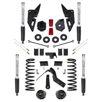Pro Comp Suspension 6-Inch Stage I Radius Arm Suspension Lift Kit with Monotube Shocks (14-18 4WD 6.7L RAM 2500 w/o Air Ride)