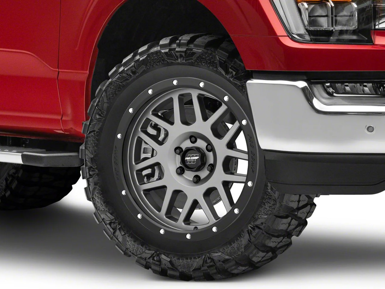 Pro Comp Wheels Vertigo Matte Graphite 6-Lug Wheel; 20x9; -12mm Offset (21-26 F-150)