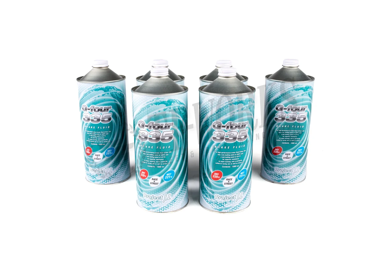 Project Mu G-Four 335 Racing Brake Fluid 1 Liter - Dot 4