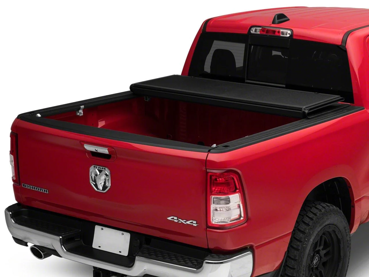 Proven Ground Low Profile Hard Tri-Fold Tonneau Cover (19-26 RAM 1500 w/o RAM Box & MultiFunction Tailgate)