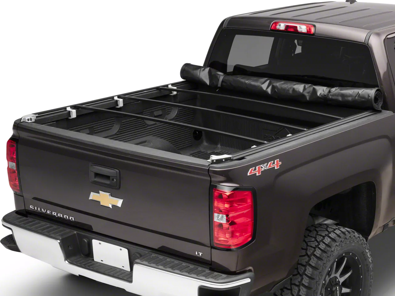 Proven Ground Locking Roll-Up Tonneau Cover (14-18 Sierra 1500 w/ 5.80-Foot Short & 6.50-Foot Standard Box)
