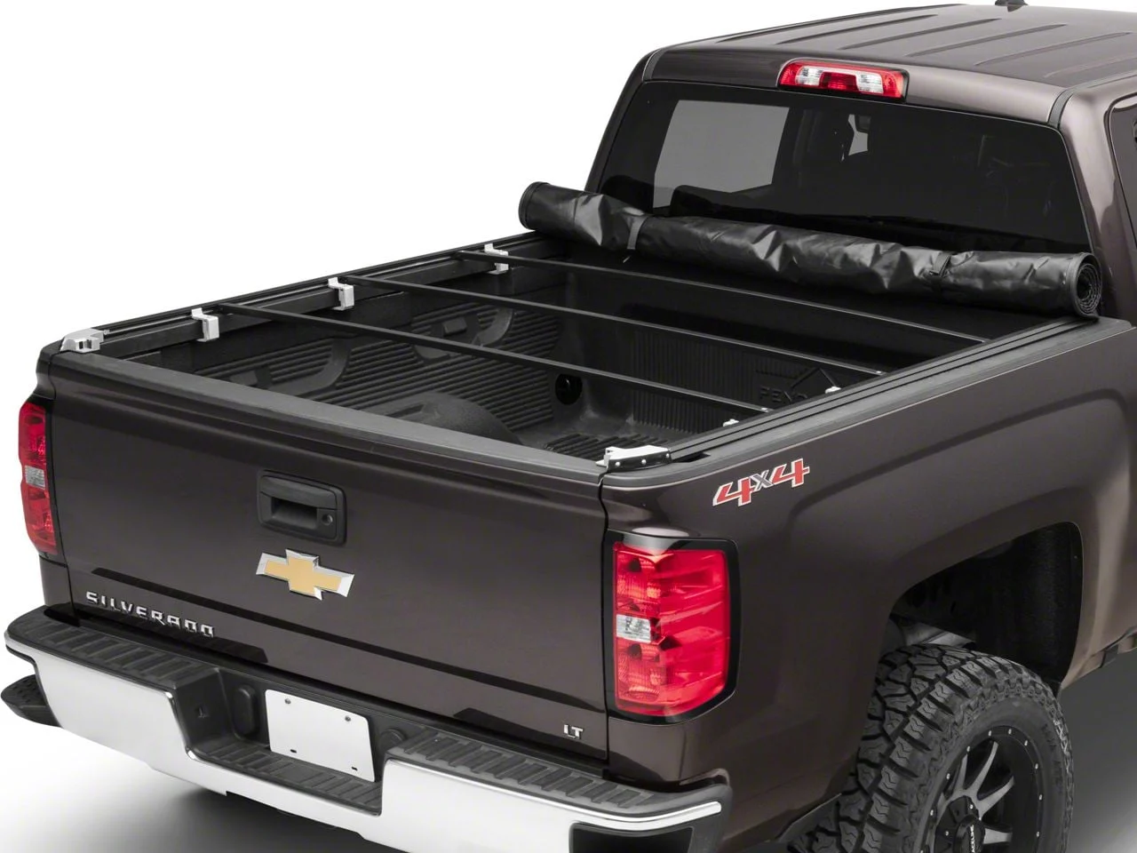 Proven Ground Locking Roll-Up Tonneau Cover (14-18 Silverado 1500 w/ 5.80-Foot Short & 6.50-Foot Standard Box)