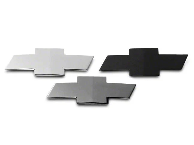 Putco Grille and Tailgate Emblems; Chrome (07-13 Silverado 1500)