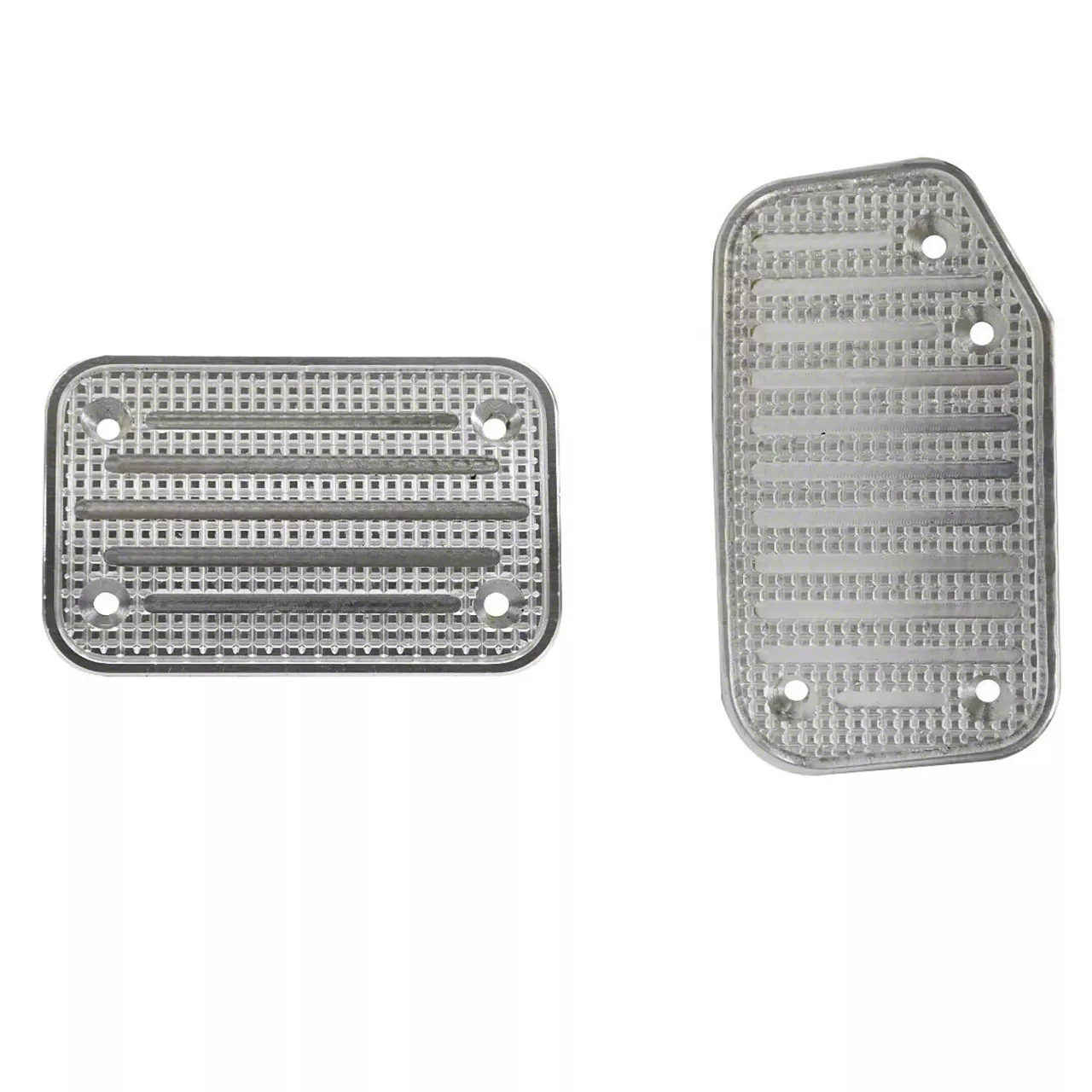 Putco Liquid Pedal Covers; Track Design (07-18 Silverado 1500)