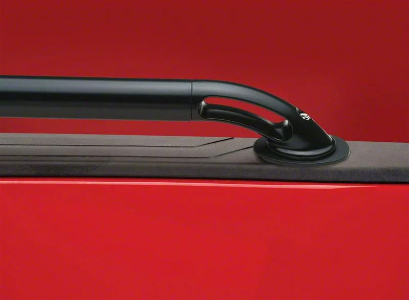 Putco Locker Side Bed Rails; Black (02-18 RAM 1500 w/ 5.7-Foot & 6.4-Foot Box & w/o Ram Box)