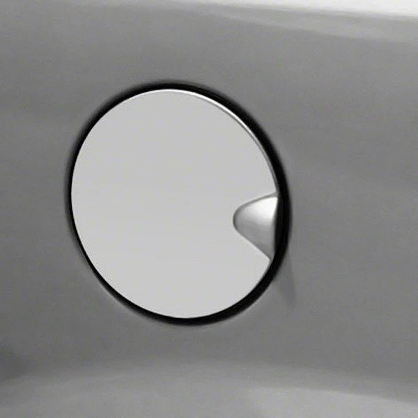 Gas Door Cover Trim; Stainless Steel (09-18 RAM 1500)