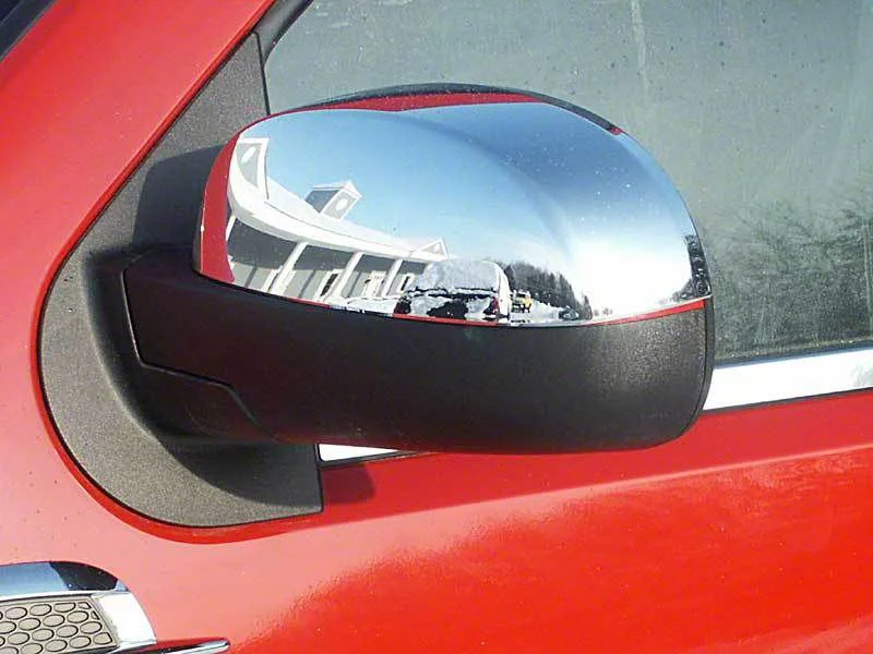Mirror Covers; Chrome (07-13 Sierra 1500)