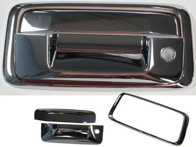 Tailgate Handle Cover; Chrome (14-18 Sierra 1500)