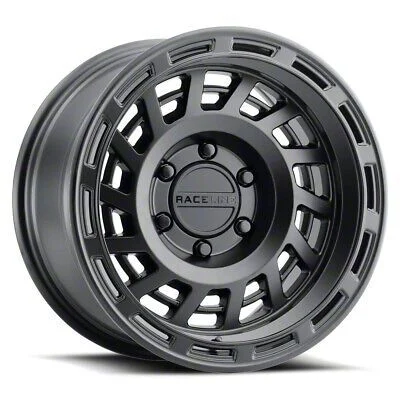 Raceline Halo Satin Black 6-Lug Wheel; 18x9; 18mm Offset (21-26 Yukon)