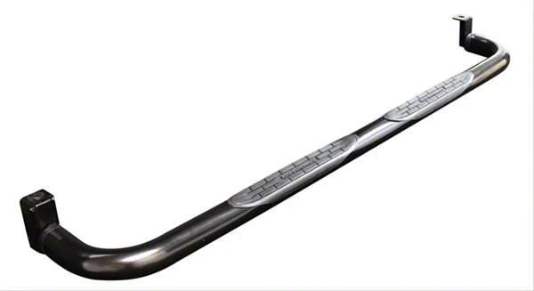 Go Rhino 3-Inch 4000 Series Cab Length Side Step Bars; Black (09-14 RAM 1500 Quad Cab)