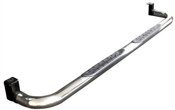 Go Rhino 3-Inch 4000 Series Cab Length Side Step Bars; Polished (19-26 RAM 1500 Crew Cab)
