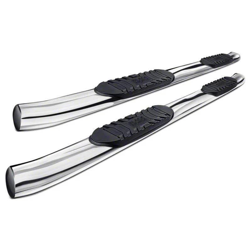 5-Inch Extreme Side Step Bars; Stainless Steel (09-18 RAM 1500 Quad Cab)