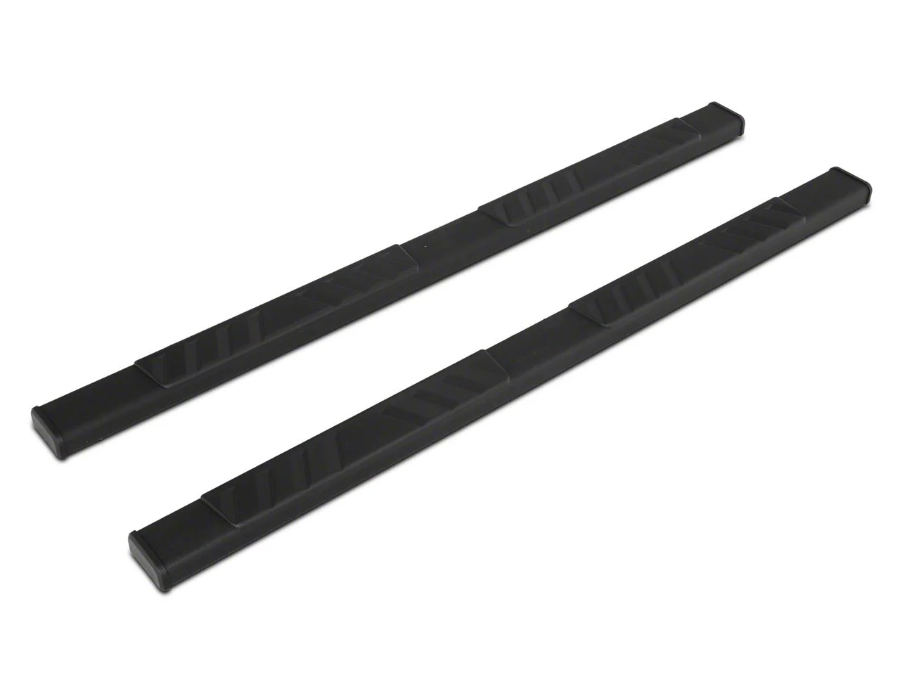 5-Inch Running Boards; Black (19-26 RAM 1500 Quad Cab)
