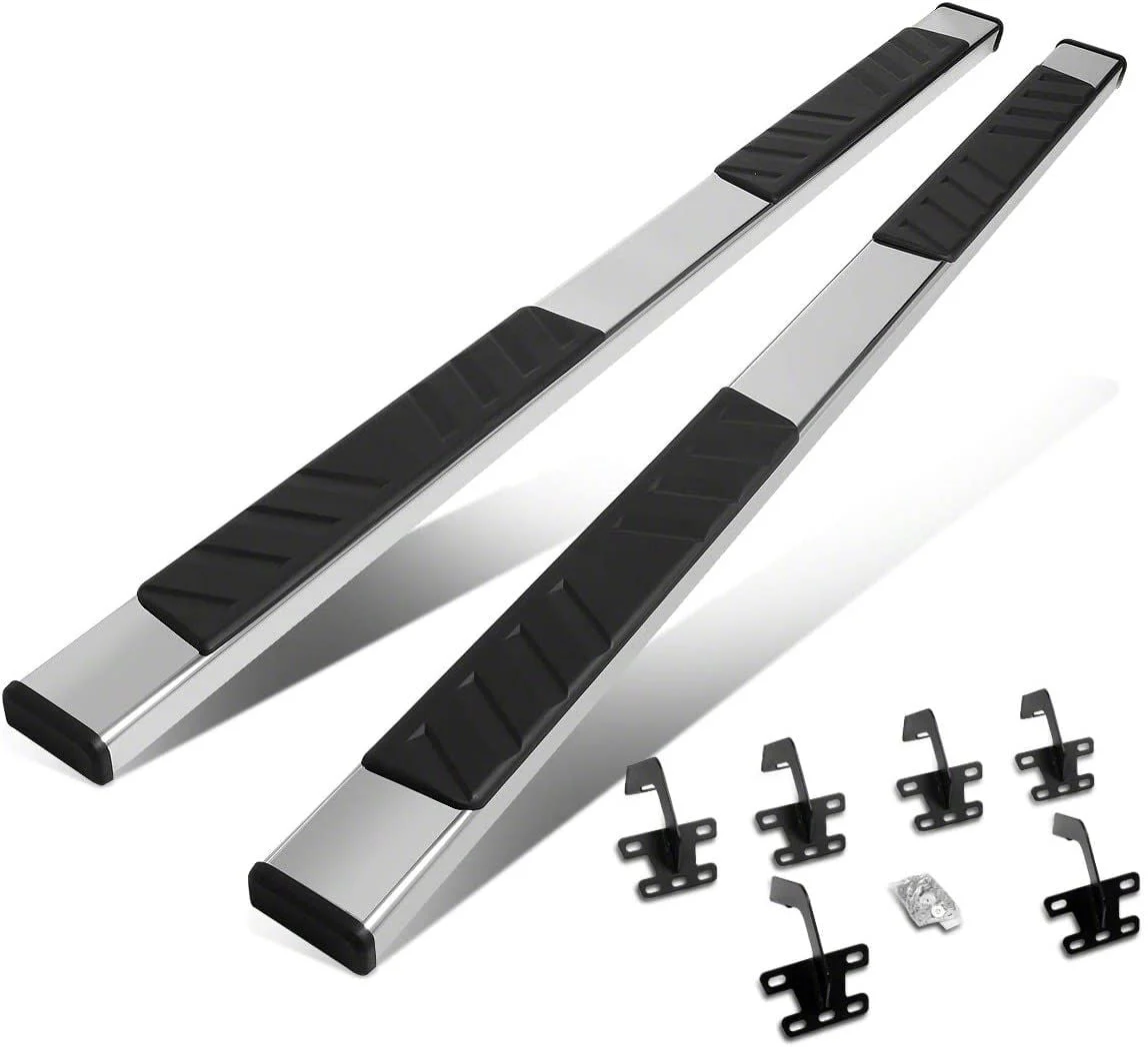 5-Inch Running Boards; Stainless Steel (19-26 RAM 1500 Quad Cab)