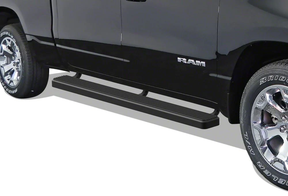 6-Inch iStep Running Boards; Black (19-26 RAM 1500 Crew Cab)