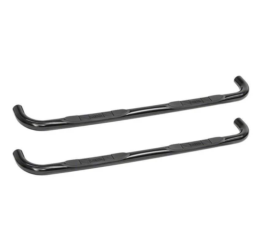 E-Series 3-Inch Nerf Side Step Bars; Black (19-26 RAM 1500 Quad Cab)