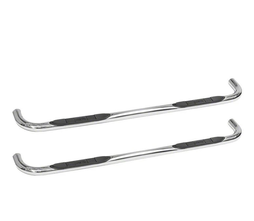 E-Series 3-Inch Nerf Side Step Bars; Stainless Steel (19-26 RAM 1500 Crew Cab)