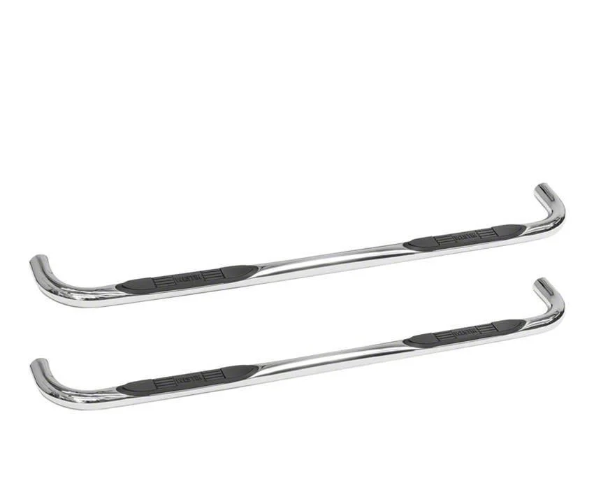 E-Series 3-Inch Nerf Side Step Bars; Stainless Steel (19-26 RAM 1500 Quad Cab)