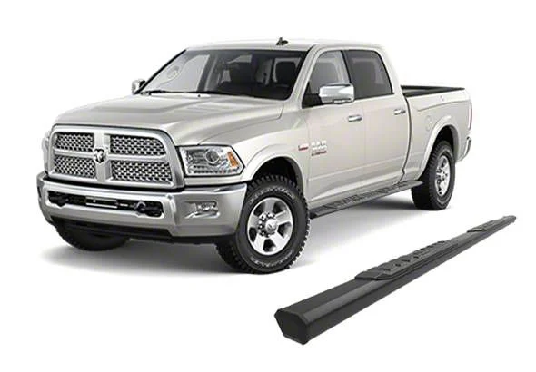 Epic Aluminum Running Boards; Black (09-18 RAM 1500 Quad Cab)