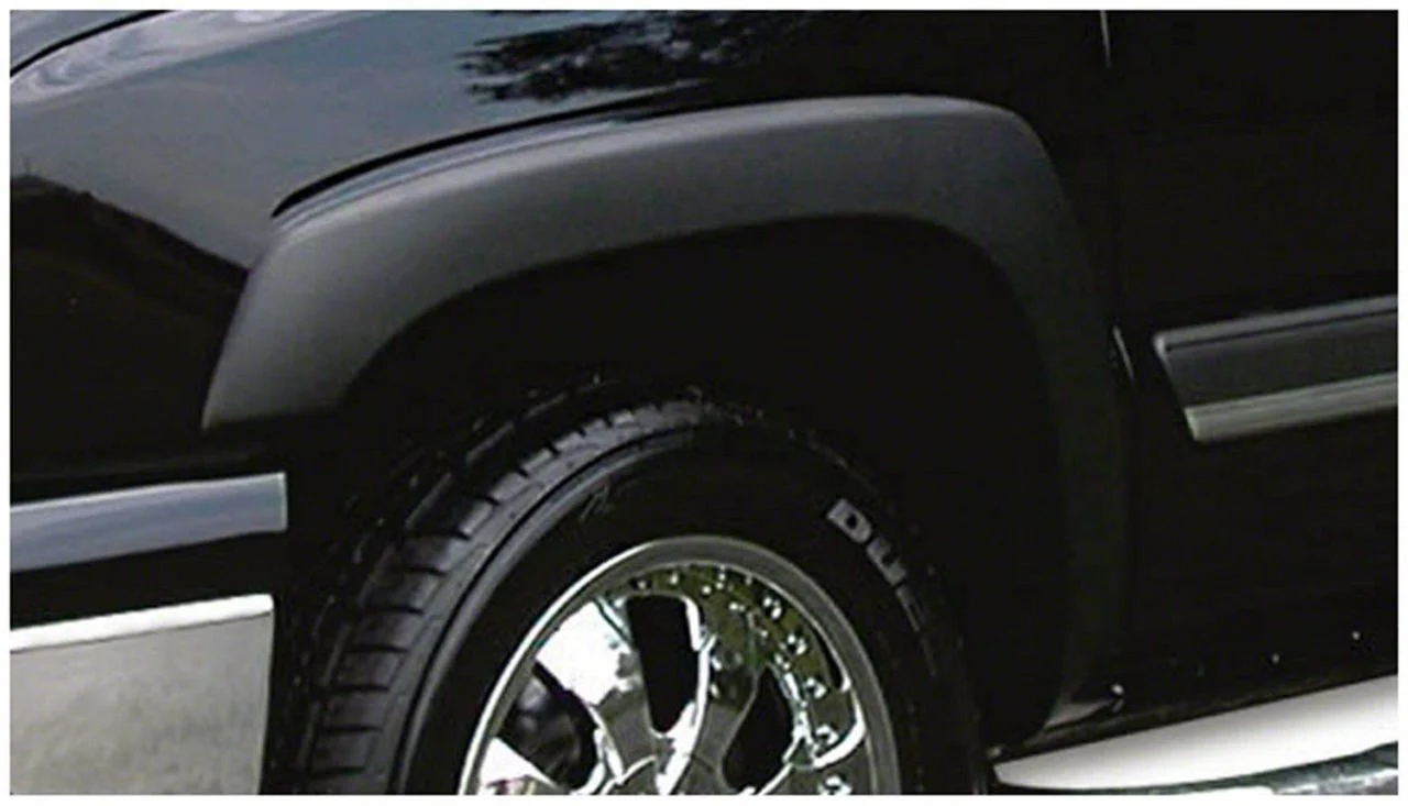 Original Riderz Fender Flares; Smooth Black (02-08 RAM 1500 w/ 6.4-Foot Box)