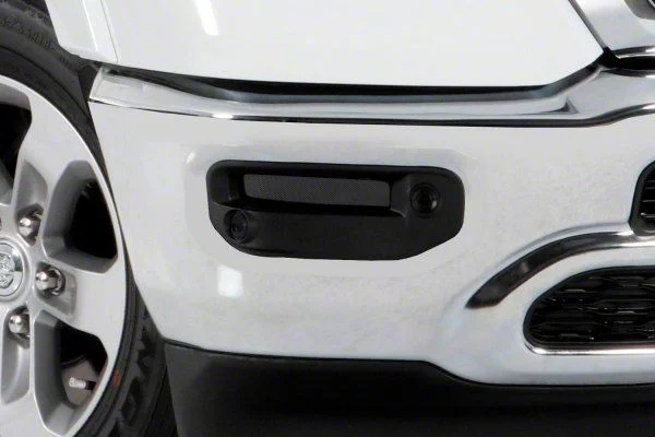 Fog Light Covers; Carbon Fiber Look (19-24 RAM 1500 Laramie, Laramie Longhorn, Limited)