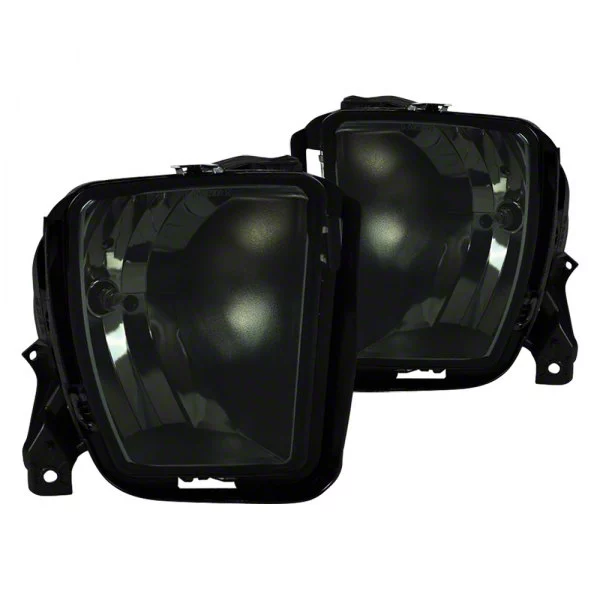 Factory Style Fog Lights; Smoked (13-18 RAM 1500)