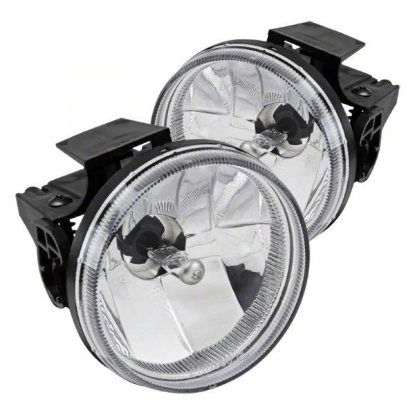 Factory Style Fog Lights; Clear (2002 RAM 1500)