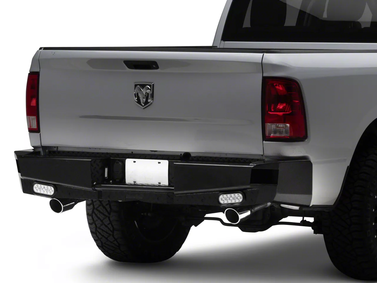 Westin HDX Bandit Rear Bumper; Textured Black (09-18 RAM 1500)